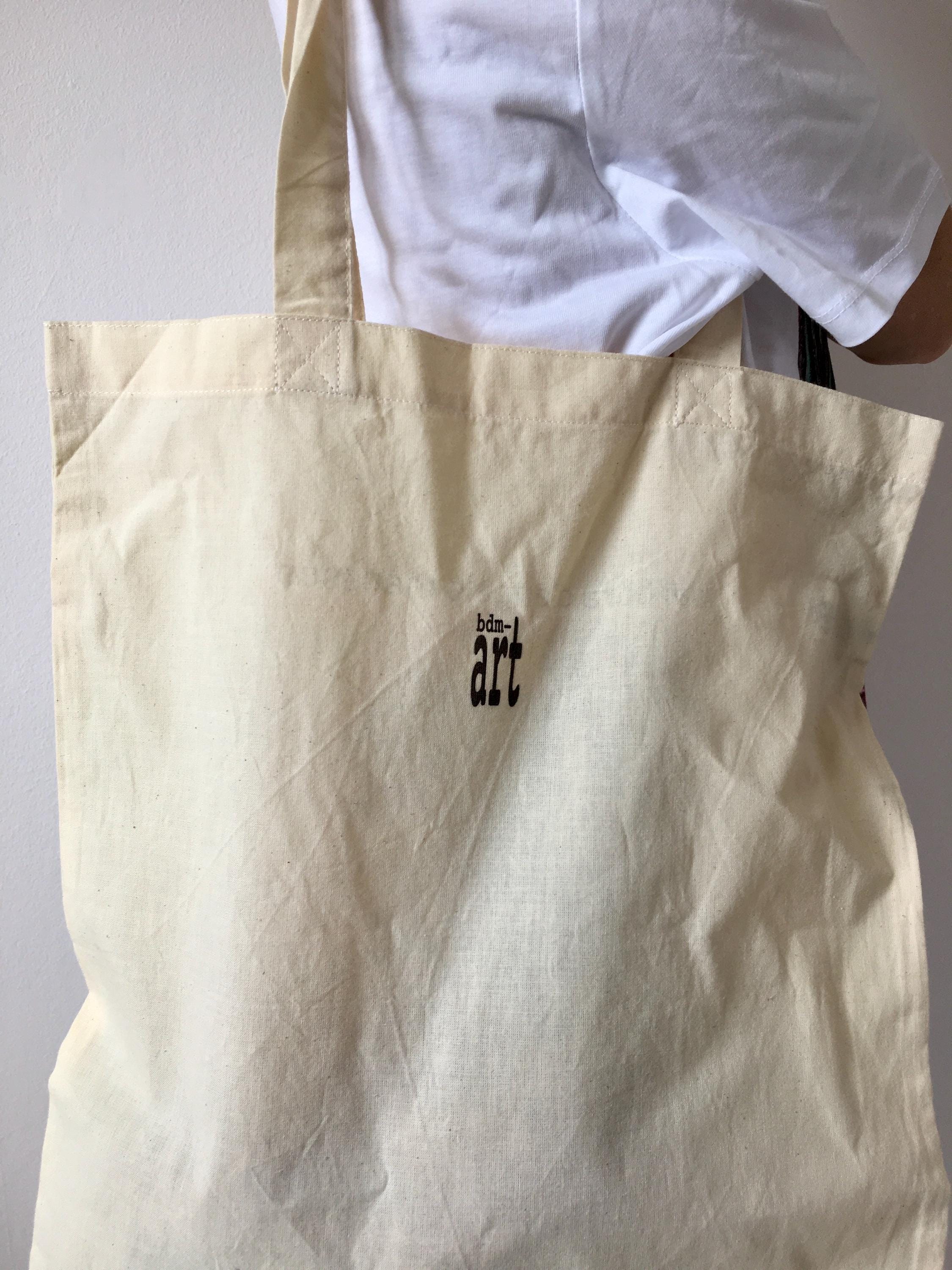 Organic Cotton Signature Tote Bag 'Sinestesie Apatiche'