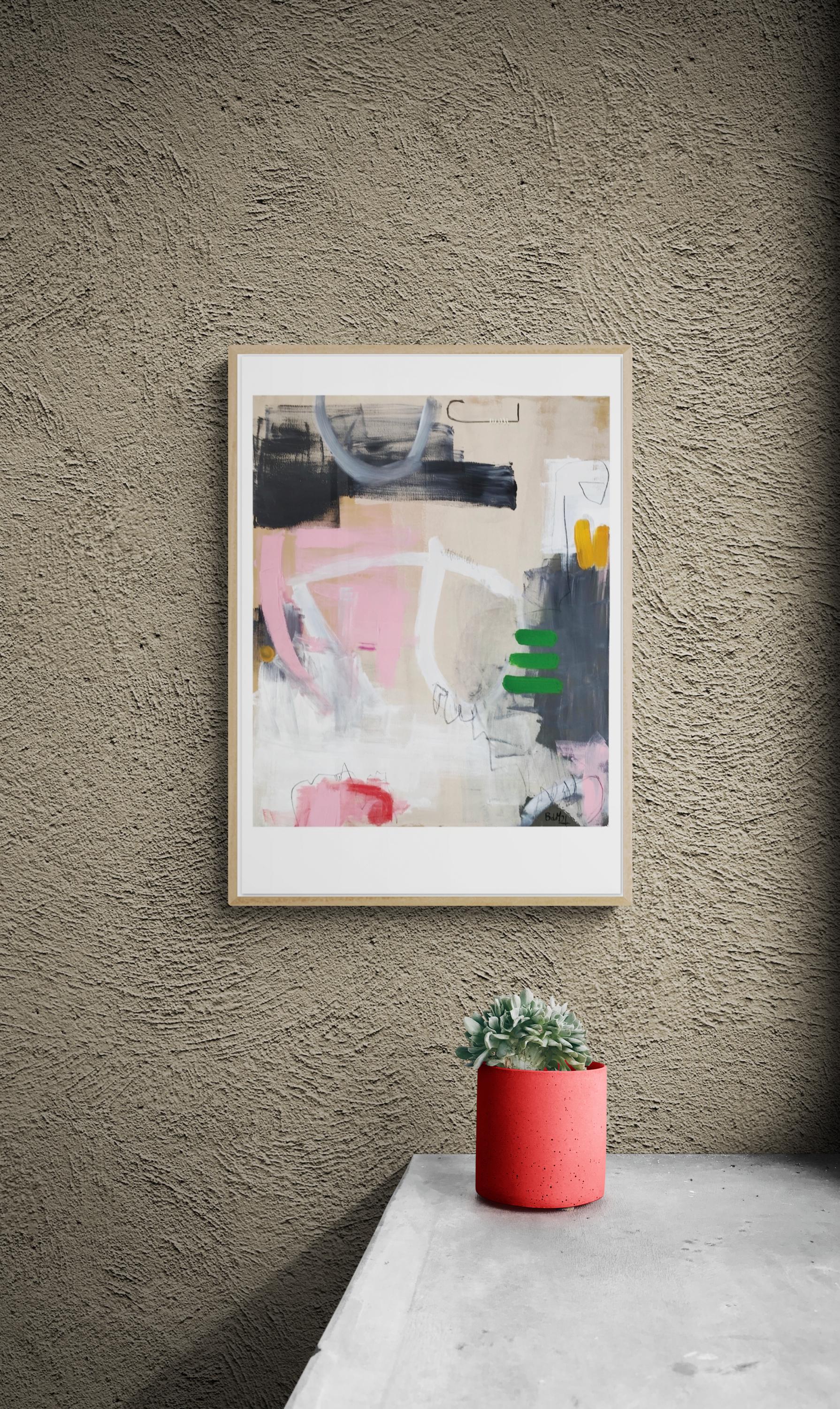 “Pink Attitude”  Limited Edition Art Print A2