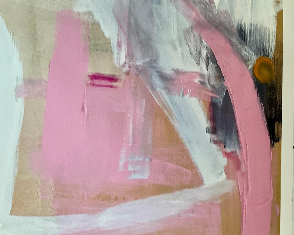 “Pink Attitude”  Limited Edition Art Print A2
