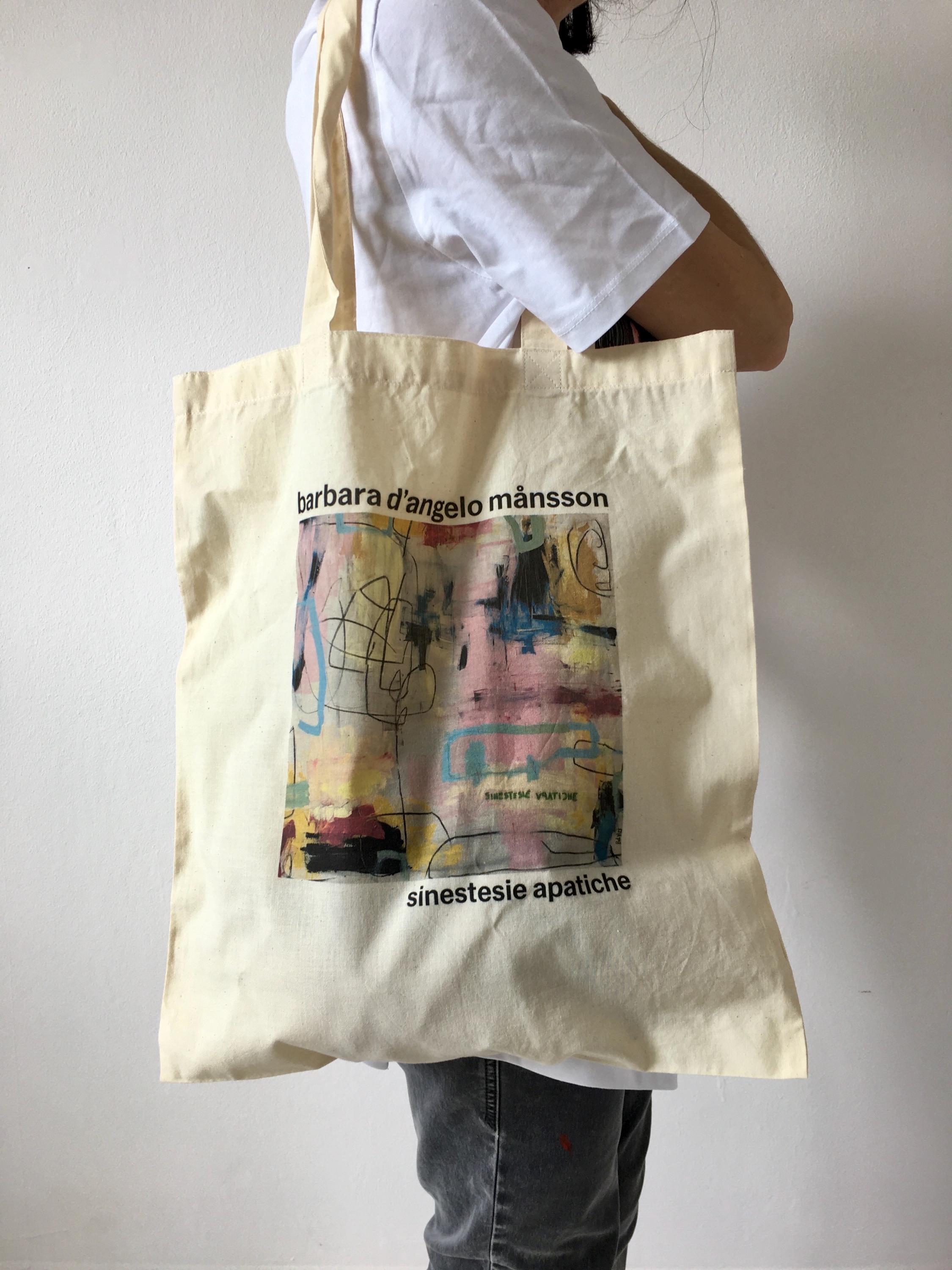 Organic Cotton Signature Tote Bag 'Sinestesie Apatiche'