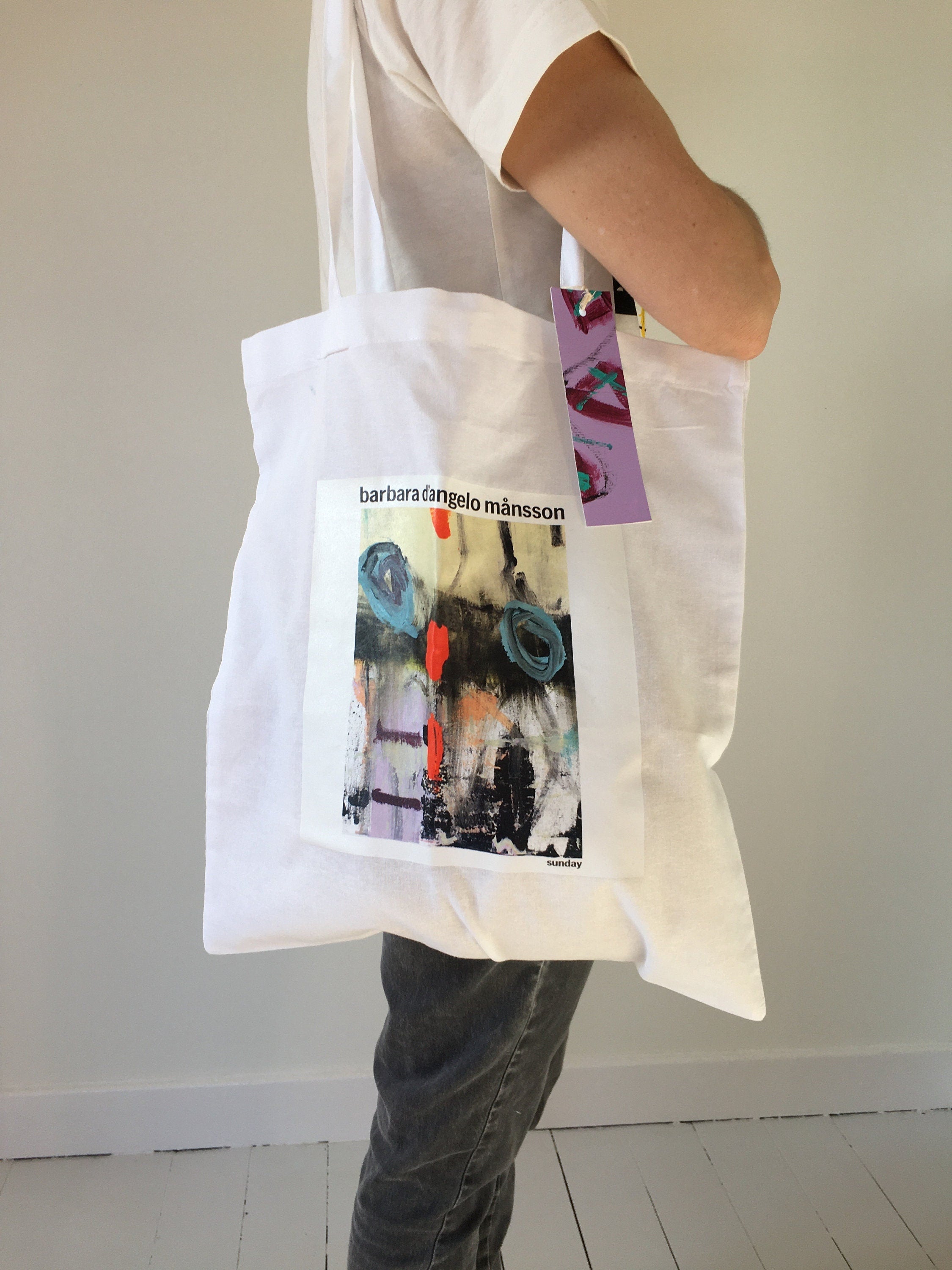 Signature tote  bag” Sunday”