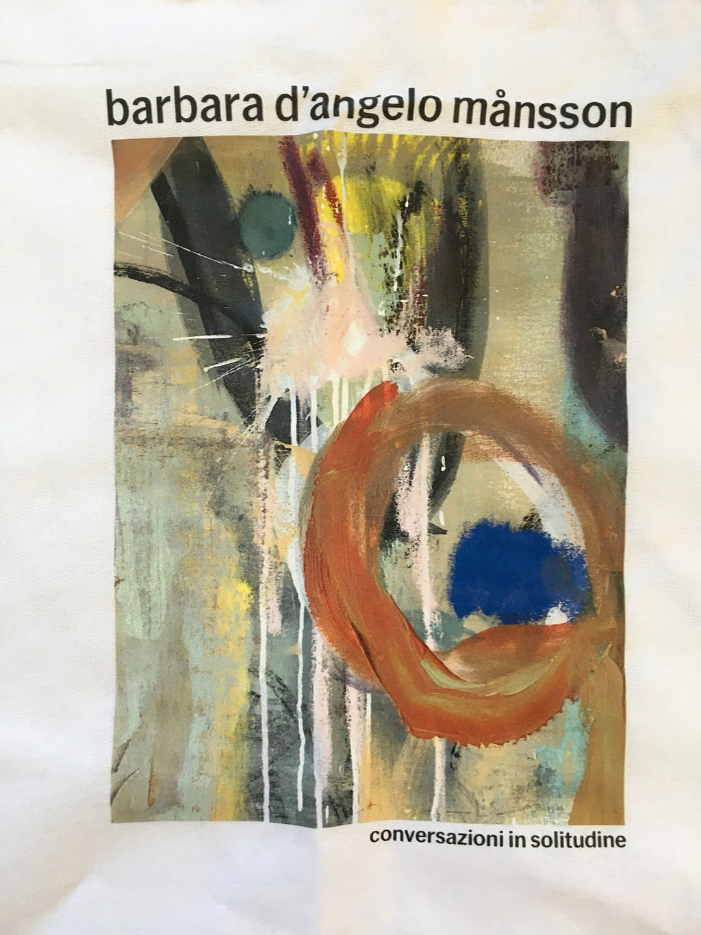 Signature  tote  bag” Conversazioni in Solitudine “