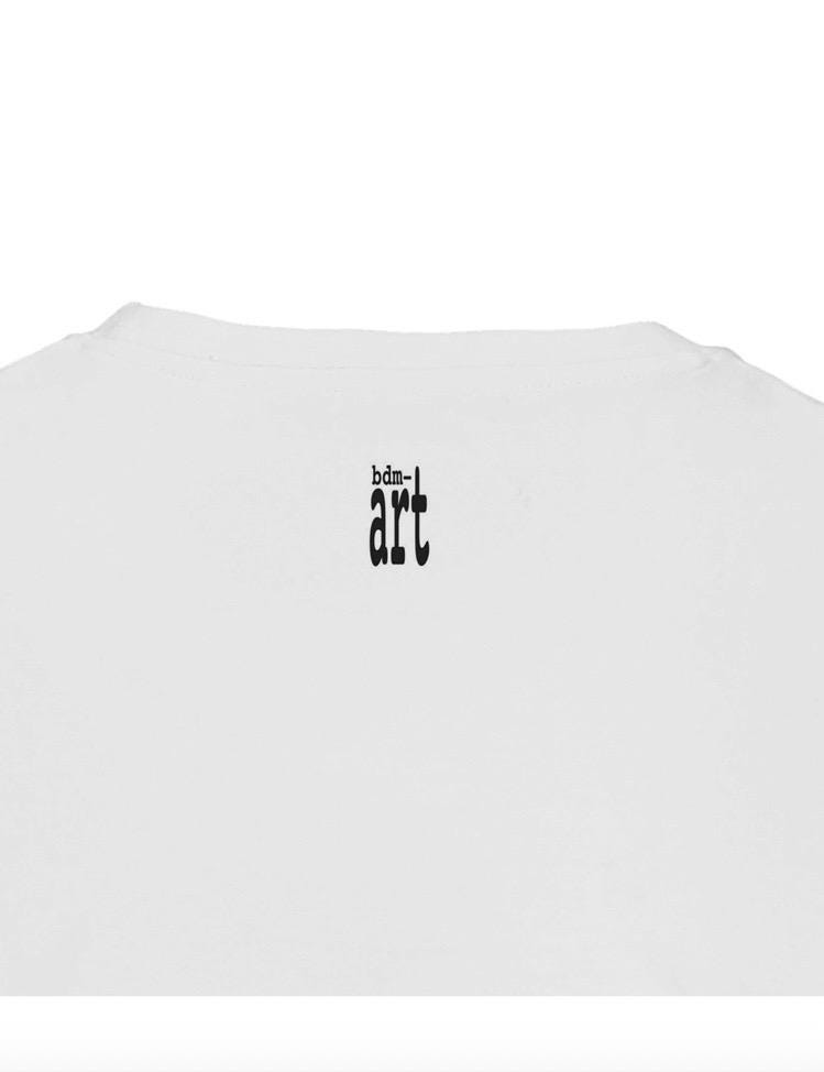 Organic Cotton Signature T-Shirt: "Sinestesie Apatiche" Size M