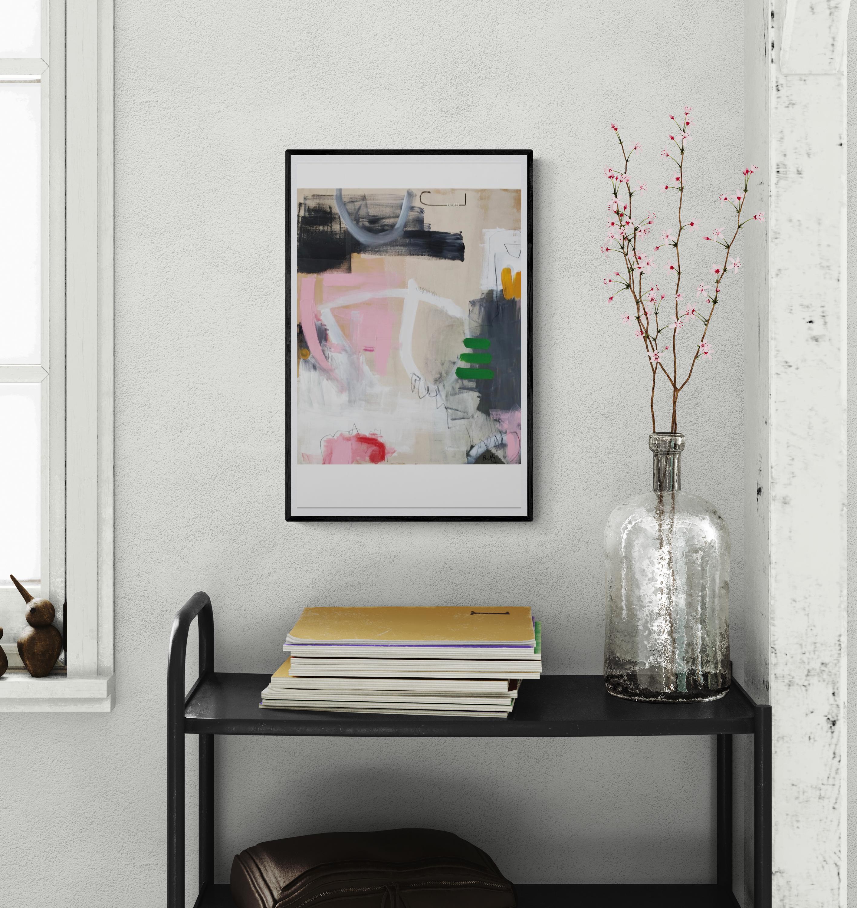 “Pink Attitude”  Limited Edition Art Print A2