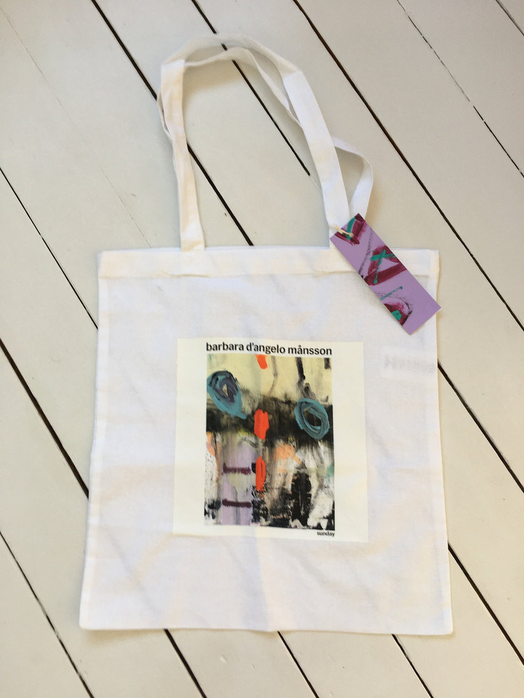Signature tote  bag” Sunday”