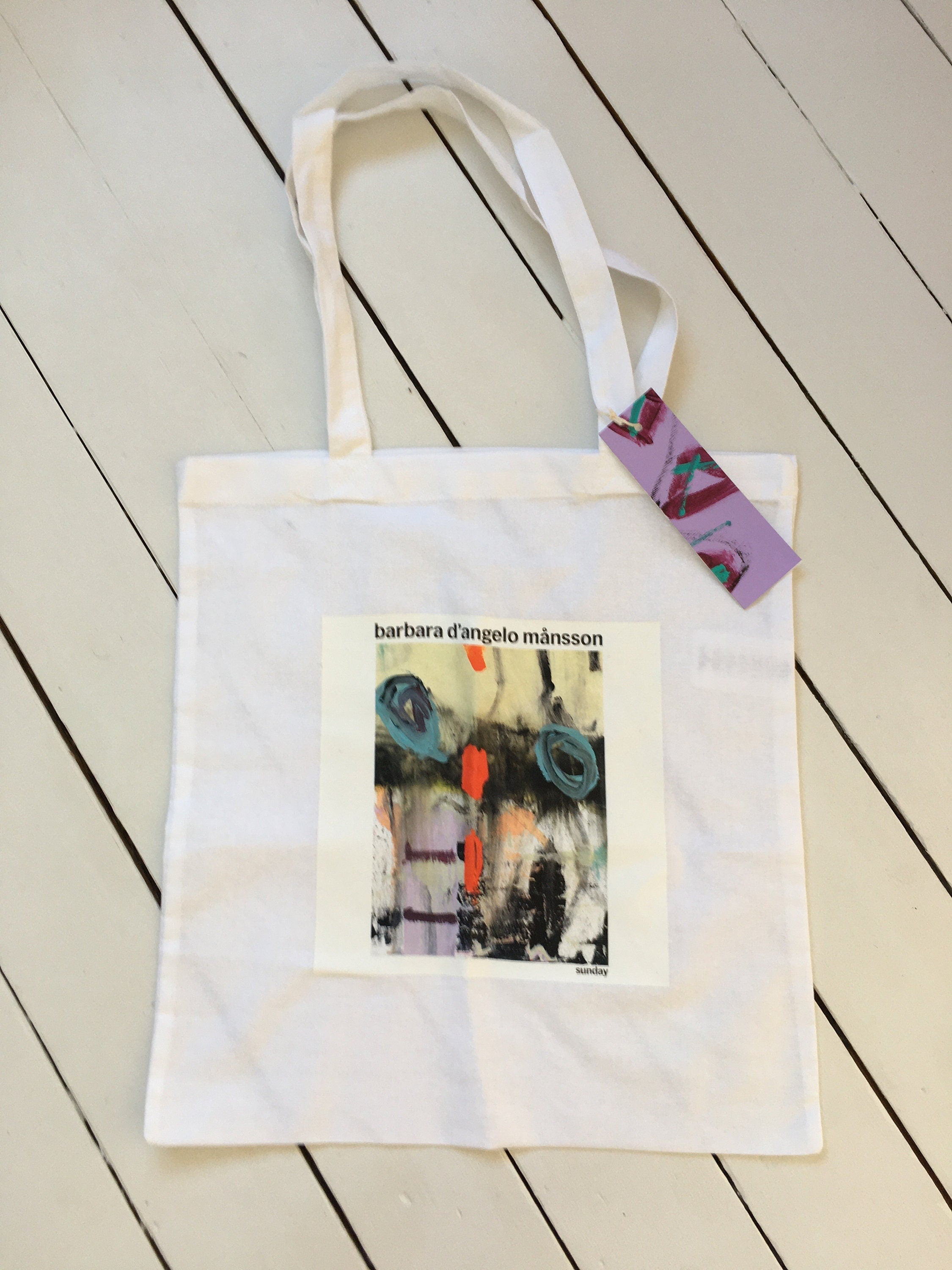 Signature tote  bag” Sunday”