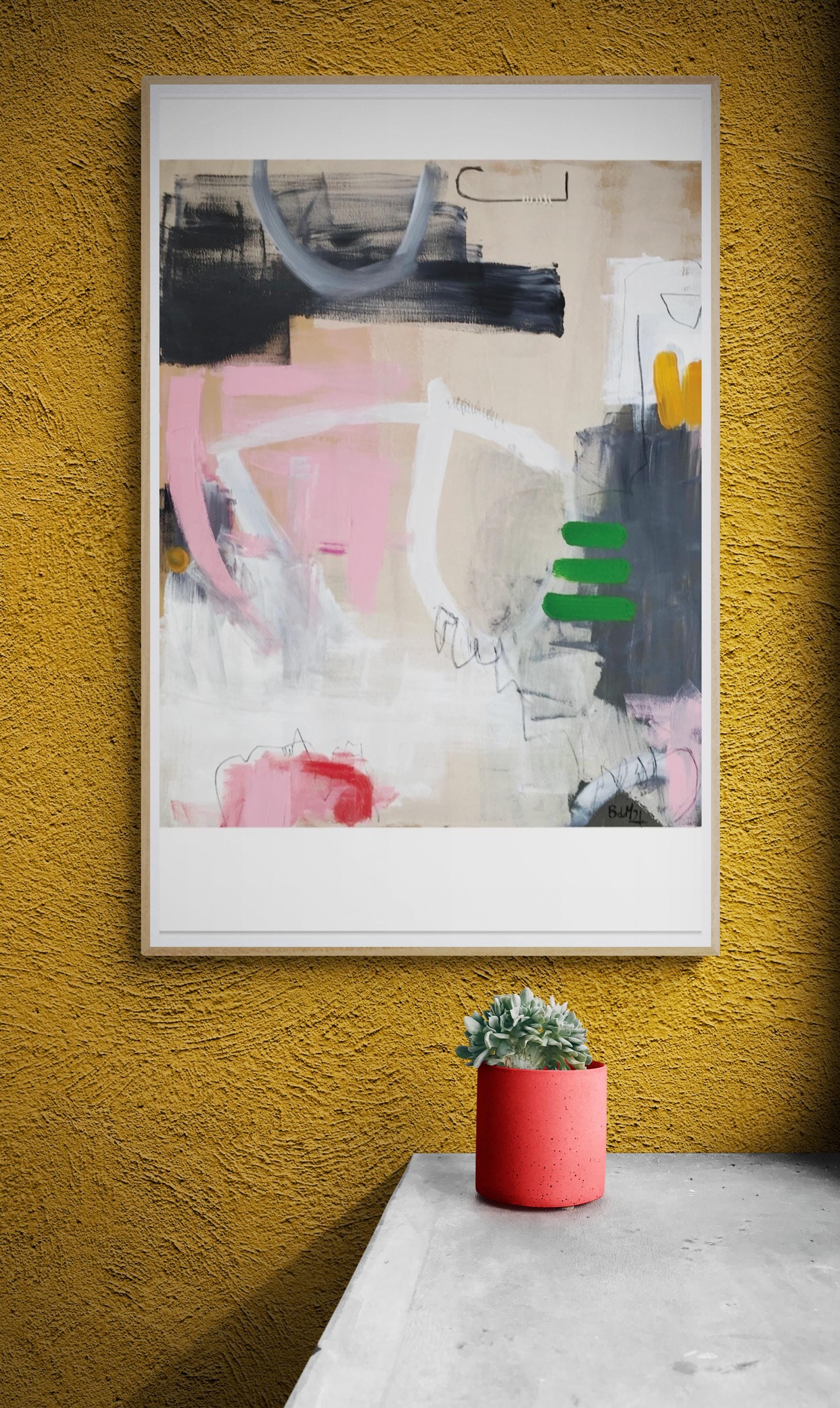 “Pink Attitude”  Limited Edition Art Print A2